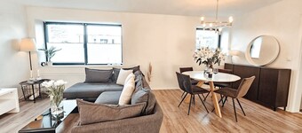 Modern 50m² apartment with terrace & parking space