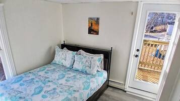 2 slaapkamers, een strijkplank/strijkijzer, wifi, beddengoed