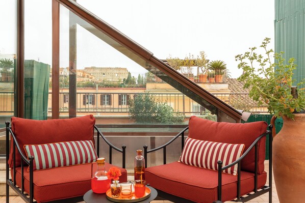Rooftop terrace - HOTEL FORI IMPERIALI (Rome)