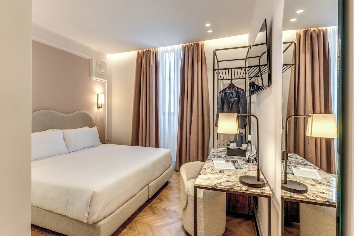 Habitación superior con 1 cama matrimonial o 2 individuales | 1 habitación y ropa de cama hipoalergénica