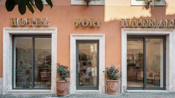 Fassade der Unterkunft