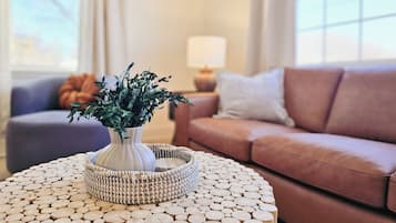 Smart TV, chimenea, videojuegos y libros