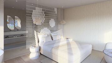 Chambre Double Luxe | Coffres-forts dans les chambres, bureau