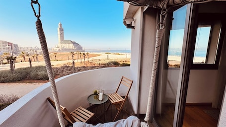 Property grounds. Amazing Duplex Front Beach and Mosque Hassan 2