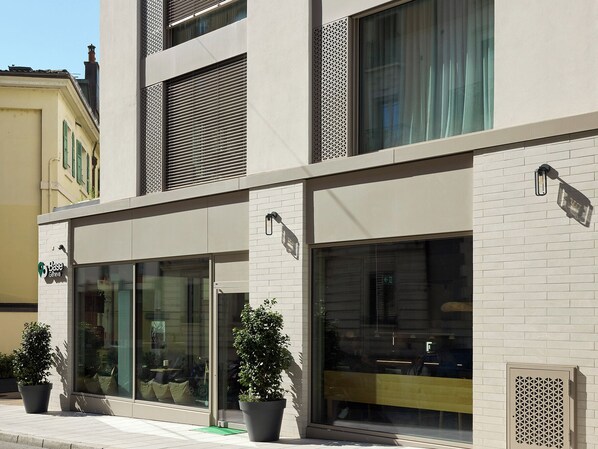 Façade de l’hébergement