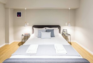2 bedrooms, iron/ironing board