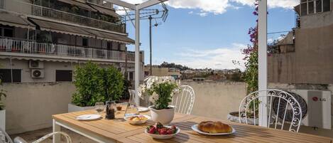 Udendørs spisemuligheder