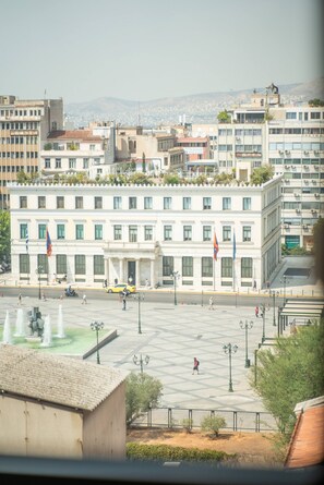 Vue depuis l’hébergement
