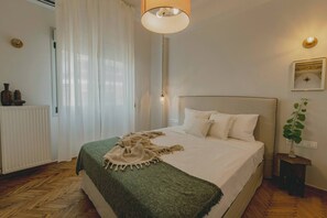 1 bedroom, iron/ironing board, bed sheets