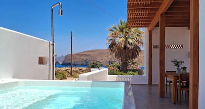 Famly Apartment with Sea View & Plunge Pool (Ground Floor)