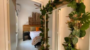 Comfort-huoneisto, näköala puutarhaan | 2 makuuhuonetta, ilmainen Wi-Fi