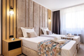 Comfort Double or Twin Room | Select Comfort beds, minibar, in-room safe, desk - AMAR Design Hotel by HMG (Sofia)