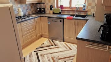 Microwave, oven, dishwasher