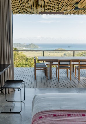 Outdoor dining - Casa Sud 2BR Luxury villa I Sea view I Private pool I Dunia Lombok (Nusa Tenggara Bar.)