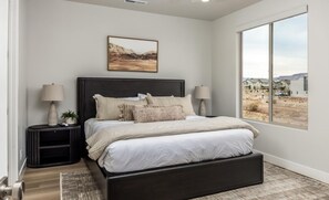 5 bedrooms, iron/ironing board, travel crib, free WiFi