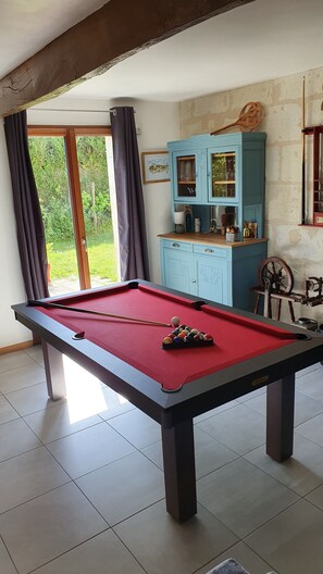 Game room - Comfortable gîte near Saumur and Chinon (Chouzé-sur-Loire)
