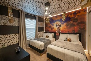 8 chambres, fer et planche Ă repasser, Wi-Fi, draps fournis