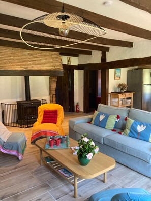 TV, fireplace, table tennis, books - Maison Landaise - Les Reuzes (Léon)