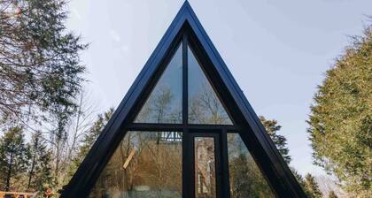 A Delightful A-Frame on 20-Acres with Hiking Trails, Hot Tub, Wifi, and More
