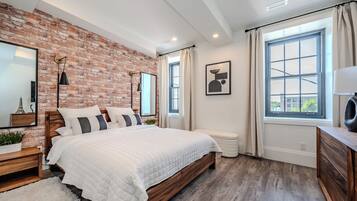 1 soverom, strykejern/-brett, wi-fi og sengetøy