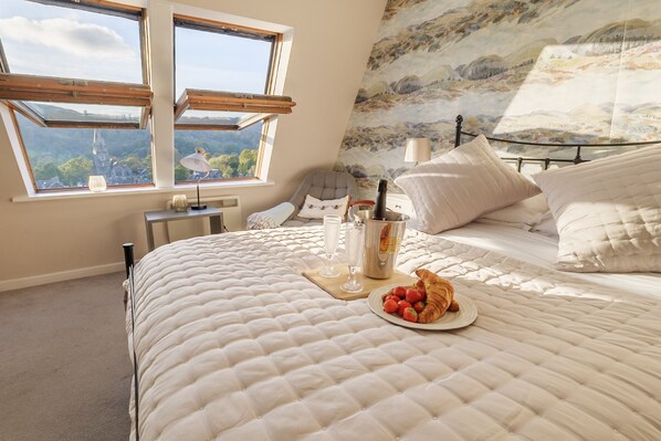 1 غرفة نوم ومكواة/لوح كي وواي فاي مجانًا وملاءات أسرّة