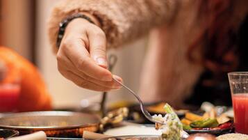 Gratis frukostbuffé varje dag