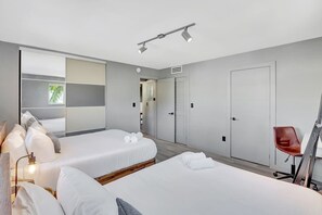 1 chambre, fer et planche à repasser, Wi-Fi, draps fournis