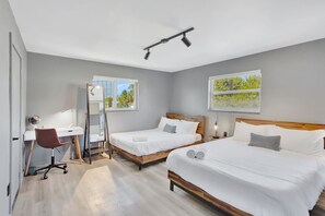 1 bedroom, desk, iron/ironing board, WiFi