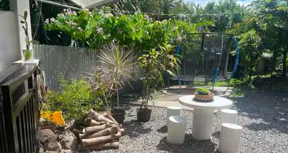 5BR House with Centralized AC, Backyard & Office
