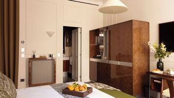 Appartement | 1 chambre, espace de travail pour ordinateur portable
