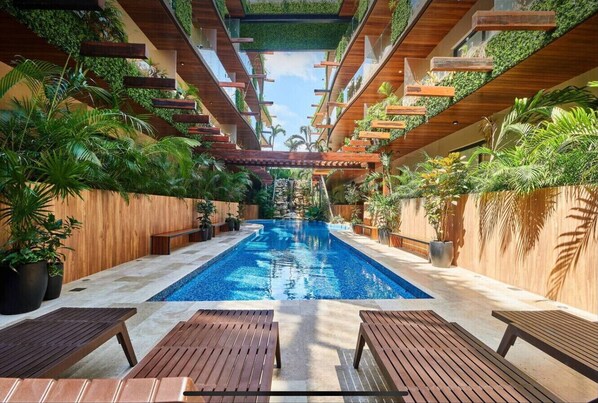 Pool - Luxury Studio by beach/downtown (Tulum)