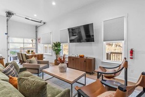 TV, video games, offices