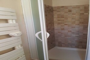 Shower, hair dryer