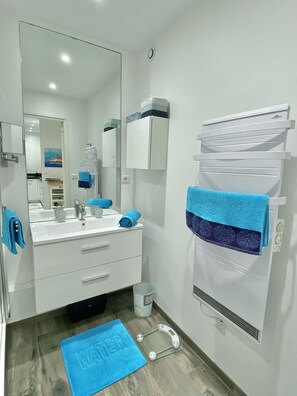 Dusche, Handtücher