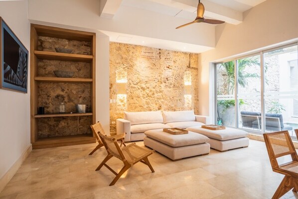 Luxury House | Living area - Casa Catalina de Mokana By SoHo (Cartagena)