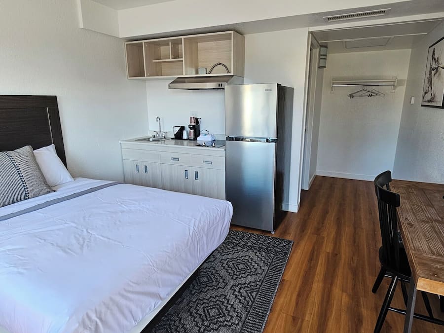 Blackout drapes, iron/ironing board, free WiFi