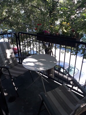 Outdoor dining - Charming apartment in the heart of Montreal (Montréal)
