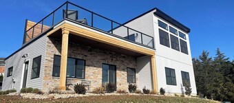 BRAND NEW 4 bedroom 3.5 bath retreat in Williamstown, KY with large rooftop deck