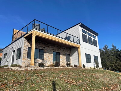 BRAND NEW 4 bedroom 3.5 bath retreat in Williamstown, KY with large rooftop deck