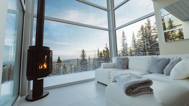 Living area - QUARTZ (Lac-Beauport, Quebec)