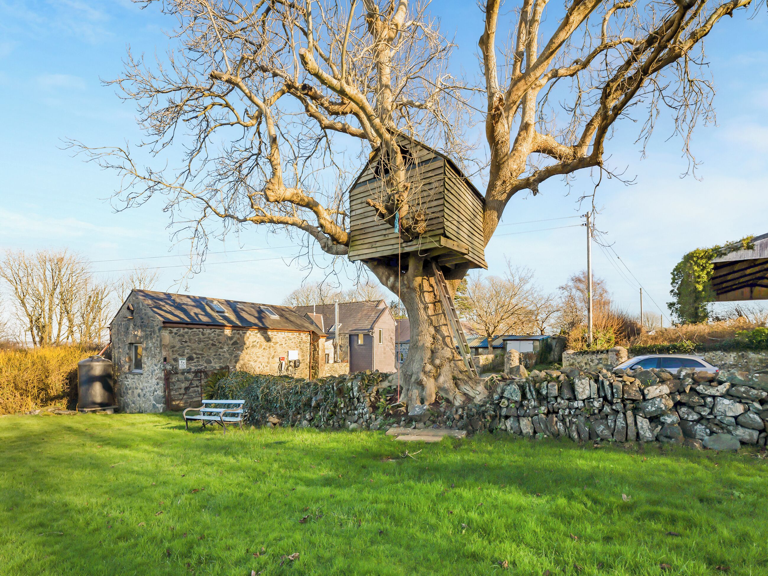 Garden | The Owl Barn - House In The Yard, Gaerwen