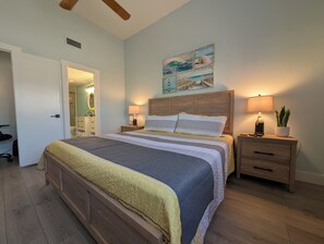 2 soverom, skrivebord, strykejern/-brett og wi-fi (inkludert)