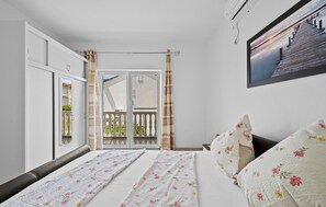 1 chambre, fer et planche à repasser, Wi-Fi gratuit, draps fournis