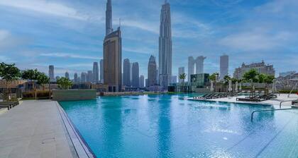 Burj K +Fountain Life Style XL Home w/Mall Access