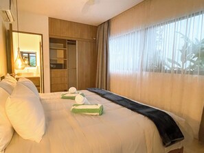 Căn hộ tiện nghi đơn giản, quang cảnh thành phố | 1 phòng ngủ, truy cập Internet không dây miễn phí 