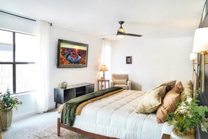 4 chambres, fer et planche à repasser, lit parapluie, Wi-Fi gratuit