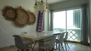 Family Apartment, Balcony, Beach View | Dining room - Cancun Plaza by Andiani Travel (Cancun)