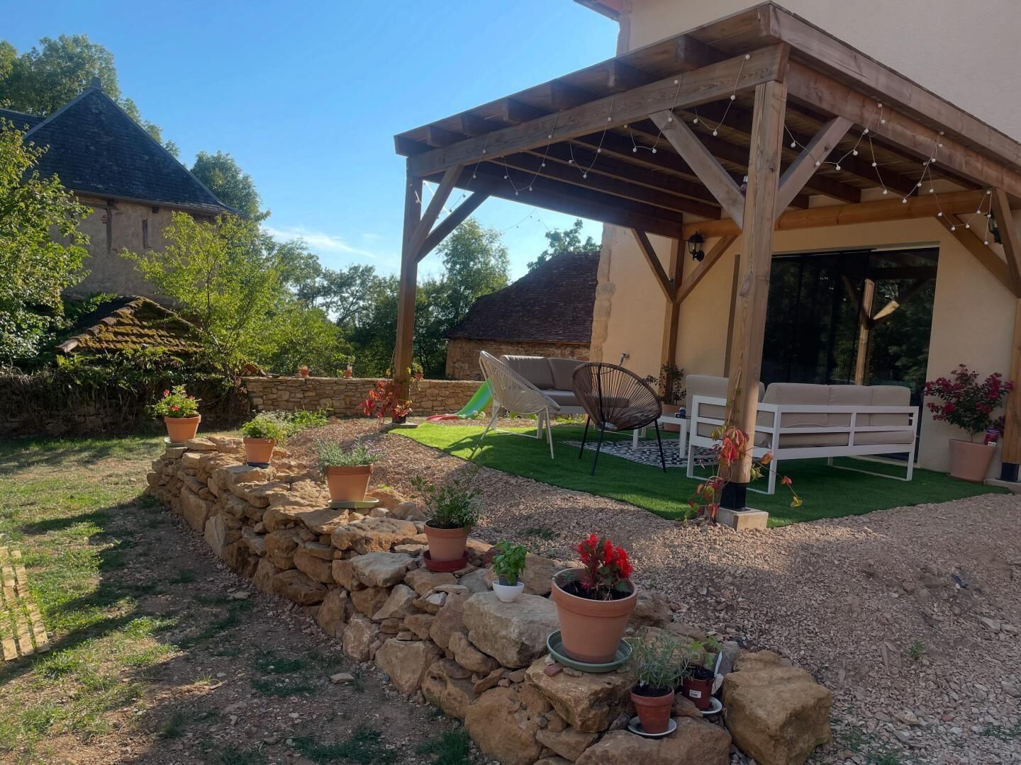 Jardines del alojamiento