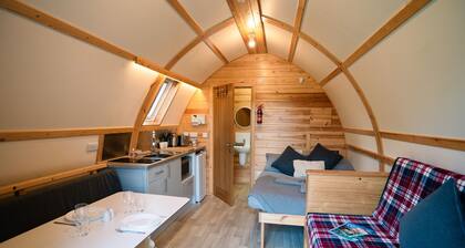 Cosy En-suite Cabin with Outdoor Firepit