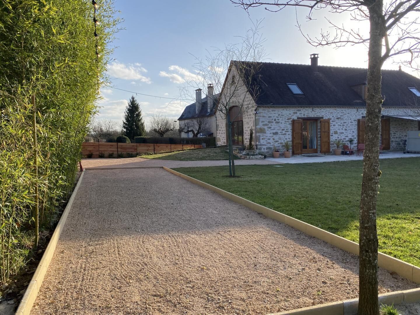 Enceinte de l’hébergement